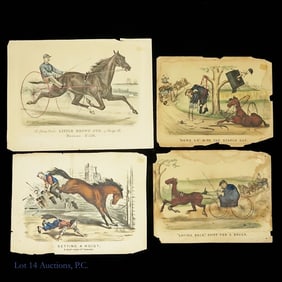 Currier & Ives Colored Prints, Equine (4)