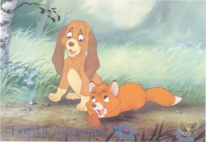 2 Commemorative Disney Lithographs