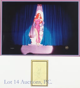 Jessica Rabbit Animation Cel + Others