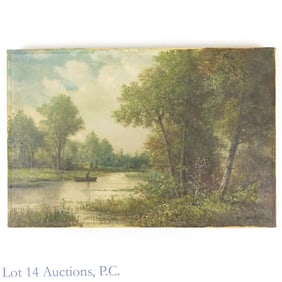 Landscape Painting by W Warren