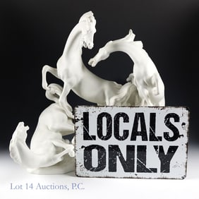 Lladro 'Horse Group' Sculpture - LOCAL / 3RD
