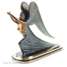 Erte's Angel - Bronze Statue