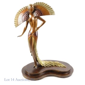 Erte's Ibis - Bronze Statue