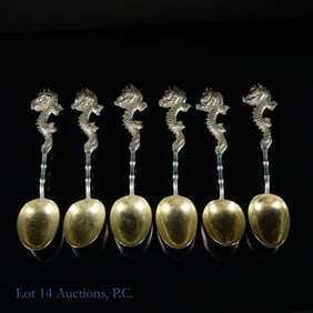 Cum Wo Sterling Silver Spoon Set