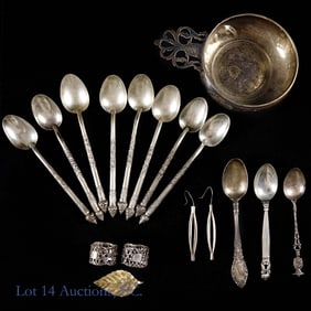 Sterling and COIN Silver Collection