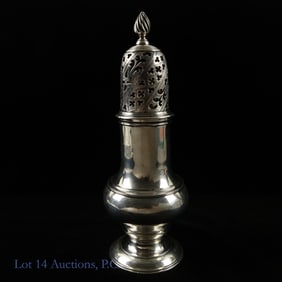 Samuel Wood Sterling Silver Caster