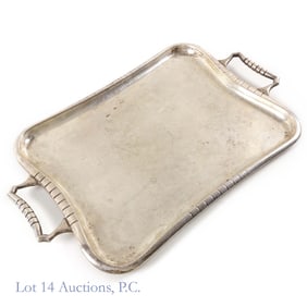 COIN Silver Serving Tray