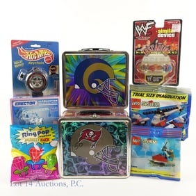 Mixed Toys (8) Hot Wheels, Mattel, Erector