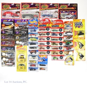 Assorted Toy Cars (Matchbox, Hot Wheels, etc) (48)