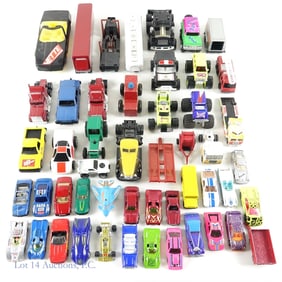 Assorted Die-Cast and Plastic Model Vehicles (50)