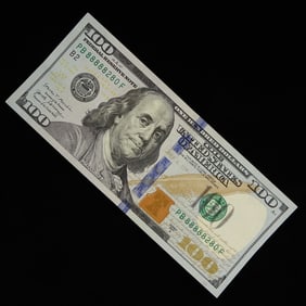 2017-A USA $100 FRN S/N w/ Six 8s (CU)