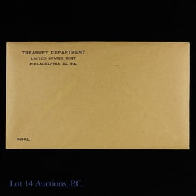 1960 USA Silver 5-Coin Proof Set in SEALED OGP