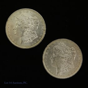 1883-O USA 90%-Silver Morgan Dollars - CH BU (2)