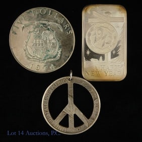 USA & World Silver Coins & Exonumia ASW 2.4 Ozt -3