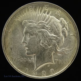 1923 (P) USA Silver Peace Dollar (CH BU?)