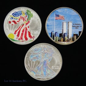 American 99.9% Silver Eagles $1 Bullion Coins -3