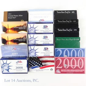 Various US Mint & Proof Sets (16)