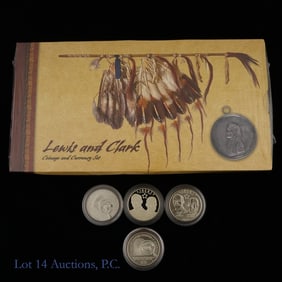 U.S. Mint 90%-Silver & Clad Coins & Exonumia (5)