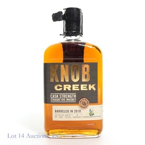 Knob Creek Cask Strength Rye Whiskey Ltd. Release