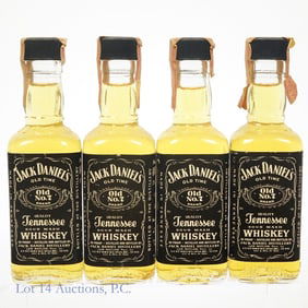 Vintage Jack Daniel's Sour Mash Minis (4)