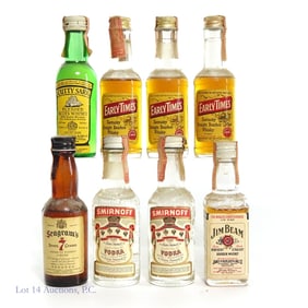 Mini Bottles (8 - 3 Early Times)