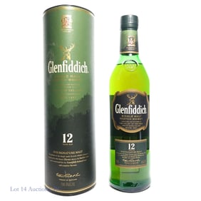 Glenfiddich 12 Year Single Malt Scotch Whisky