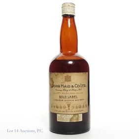 John Haig Gold Label Scotch Whisky (Spring Cap)