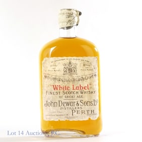 John Dewar White Label Scotch Whisky (1932?)