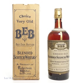 Robertson's BEB Best Ever Bottled Scotch Whisky