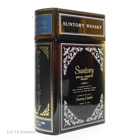 Suntory Whisky Special Reserve Book Decanter
