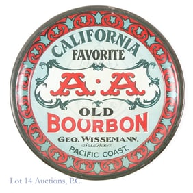 A.A Old Bourbon Serving Tray, Pre-Pro