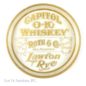 Capitol O.K. Whiskey Serving Tray, Pre-Pro