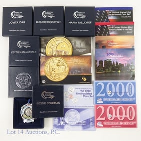 Various U.S. Mint Coin & Exonumia Sets (16)