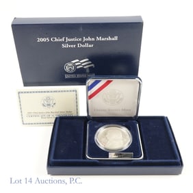 2005 (P) USA Silv. Proof Chief Justice Marshall $1