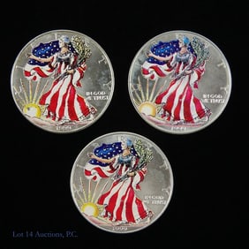 American 99.9% Silver Eagles $1 Bullion Coins -3