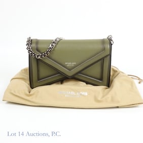 Michael Kors "Manhatta" Leather Handbag