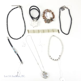 Sterling Jewelry Lot (8)
