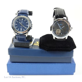 Men's Jageur, Winner Watches, Leather Straps (2)