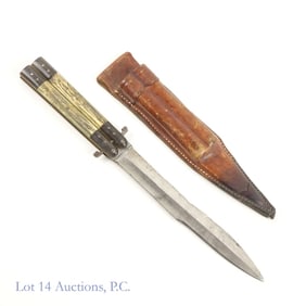 Butterfly Knife Antler / Horn  19th-early 20th C.