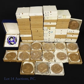 U.S. Mint Bronze Presidential Medals (73+)