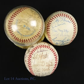 1969 1984 1995 Chicago White Sox Signed Baseballs
