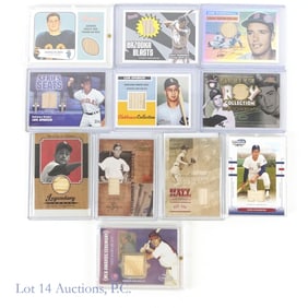 11 GU Bat And Stadium Seat Relic Cards