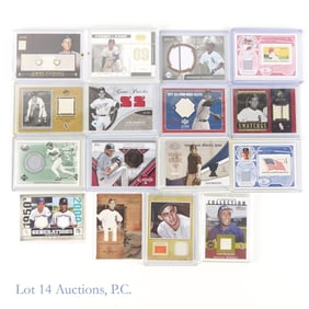 16 GU Baseball Jersey Relic Cards
