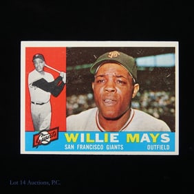 1960 Topps #200 Willie Mays Baseball Card