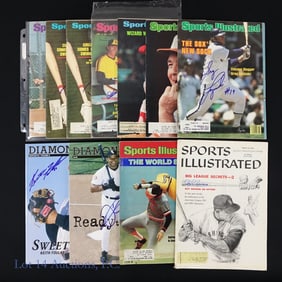 Signed SI Magazines & Score Books (11 Total)