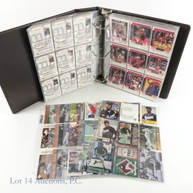 Binder Of Michael Jordan Cards (425)