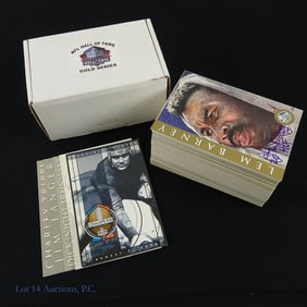 Football HOF 2004 Gold Ed Cards (Comp Some Sig)