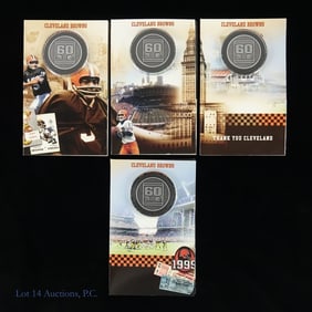 Cleveland Browns Sherwin-Williams 60th Medals -4