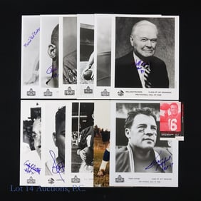 New York Giants HOF Signed Photos (11)