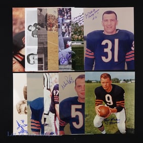 1963 Chicago Bears Signed Photos (11)